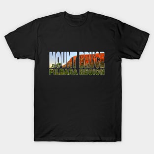 MOUNT BRUCE - Pilbara Western Australia Sunset Glow T-Shirt